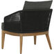 Capri Natural / Gracebay Grey Outdoor Lounge Chair